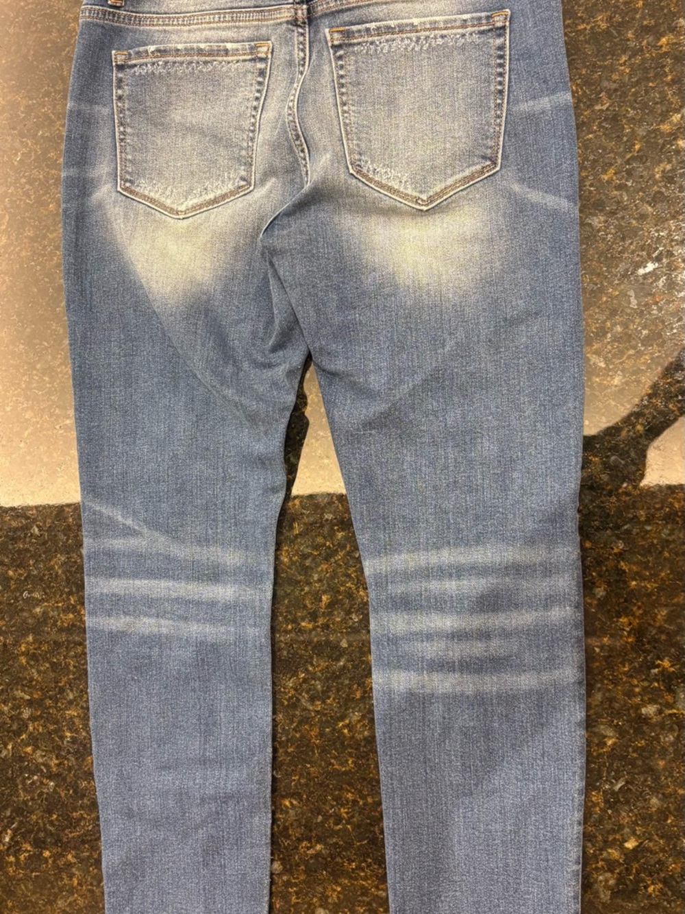 Miss Me Slim Distressed Light Blue Skinny Jeans - Picture 5 of 5